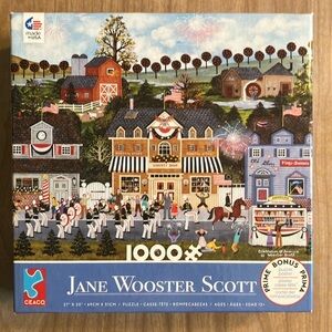 🧩Complete 🧩Jane Wooster Scott “Celebration of America”- 1000 piece puzzle